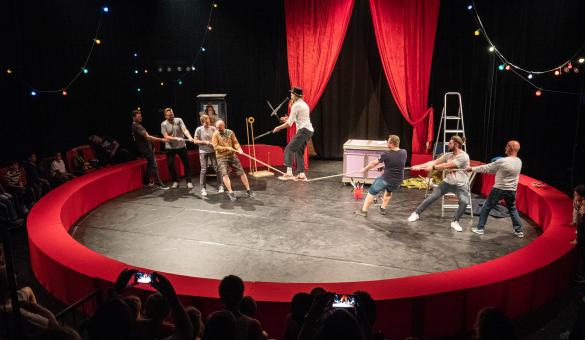 Onvoorspelbare circus show