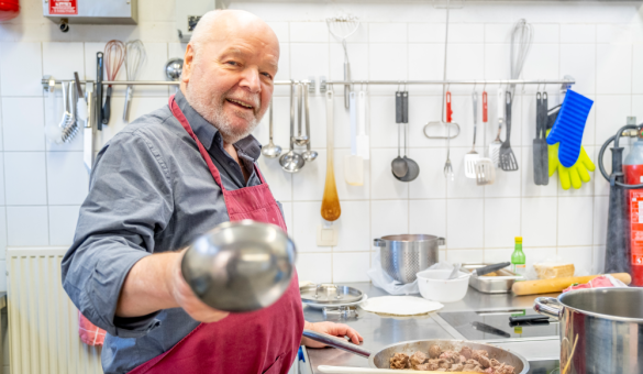 Vrijwilliger in buurtcentrum