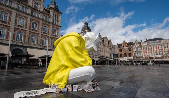 Standbeeld Stille Strijd brengt boodschap van hoop naar Leuven