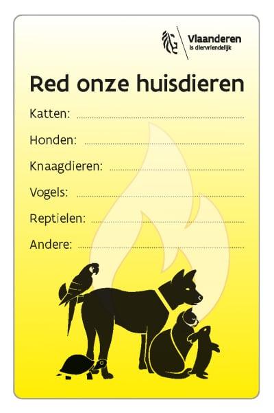 Huisdiersticker