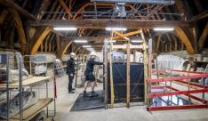 Renovatie stadhuis beeldenzolder