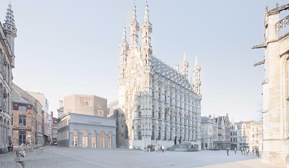 Wallpaper Stadhuis Nieuwe Invulling En Restauratie Stad Leuven Free HD