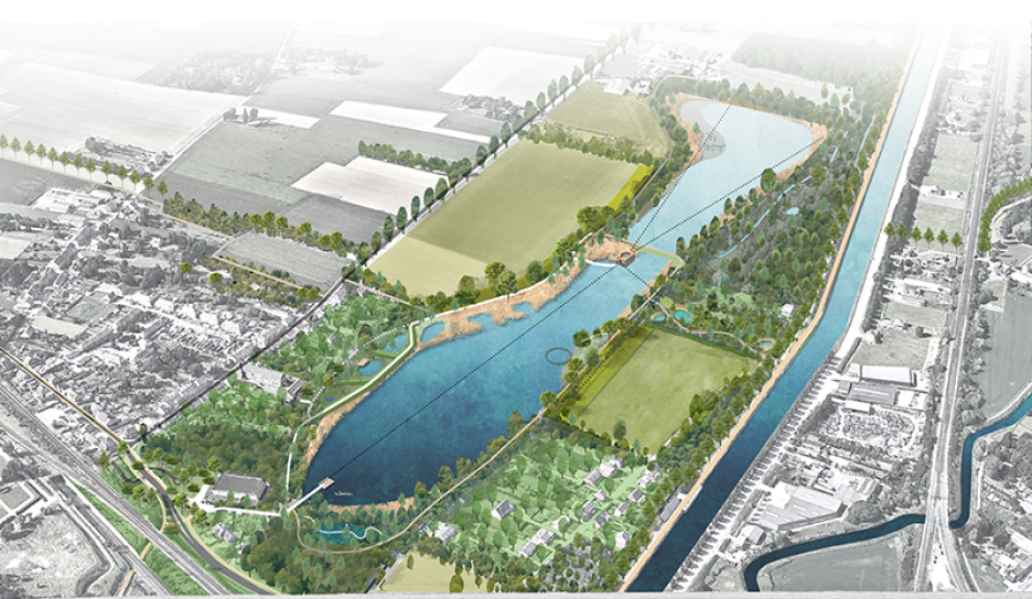 Toekomstbeeld van het natuurgebied Toekomstbeeld van het natuurgebied